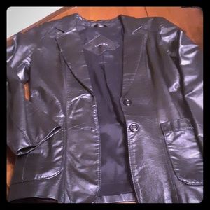 100% leather jacket